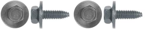 Image of AMZ Clips and Fasteners (25) 5 /16-18 x 1 inch Body Bolts 1 /2 inch Hex 7 /8 inch Washer (Pack of 2)