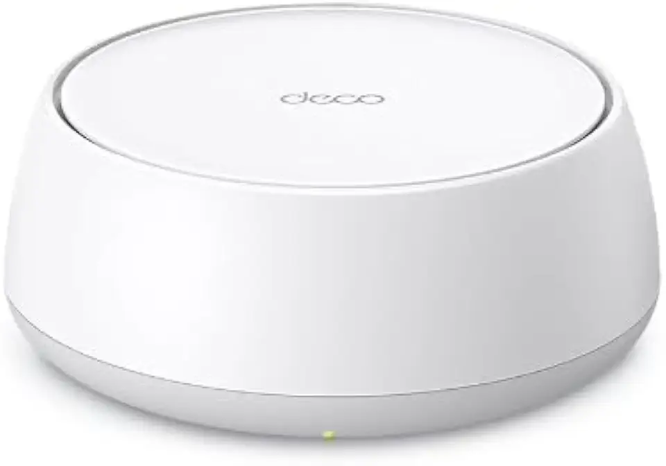 TP-Link Deco BE22(1-pack) Sistema Wi-Fi 7 de malha multi-Gigabit para toda a casa, banda dupla de até 3,6 G, sem fio/com fio, roaming de IA sem costura, MLO, 4K-QAM, controle parental.