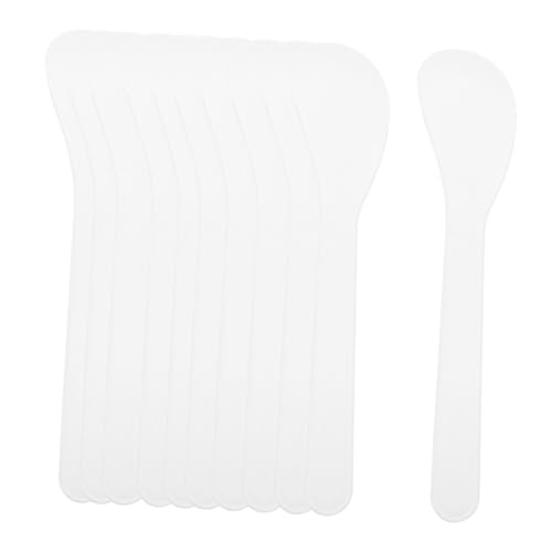Vaguelly 100Piezas Cucharas De Maquillaje Para Crema Facial y Herramienta Para Aplicar Cosméticos De Bricolaje Color