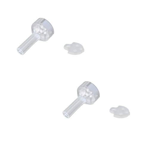 Tympanometer Probe Tip Kit for Middle Ear Analyzer Tips Replacement Hearing Test Tympanometer Probe Tip 2pcs