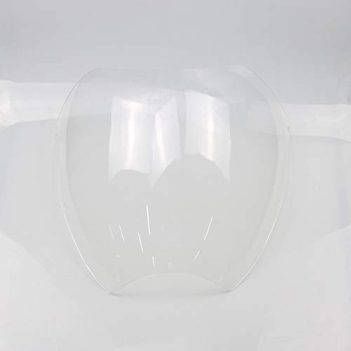 BHYShop Motorcycle Fairing Cover Proof Wind Windscreen Windshields For Harley Dyna Models Fat Street Bob 2006-17 (Clear)