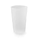 50 bicchieri riutilizzabili, in plastica polipropilene rigida, da 30 cl, colore ghiacciato
