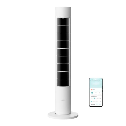 XIAOMI Tower Fan 2, Leise Kühlung, Smart-Steuerung, 150° Brise