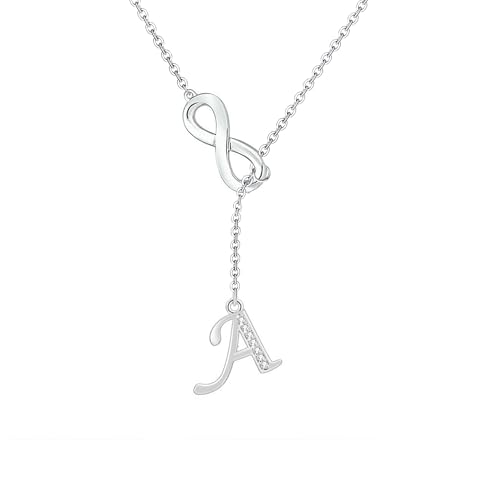 SAMINO Collar de Colgante Collares de la Letra A - Z Regalo de Cumpleaños de la Chica Collar Ilimitado de Navidad de la Madre Sobrina Amiga Hermana (A) SAMINO Collar de Colgante Collares de la Letra A - Z Regalo de Cumpleaños de la Chica Collar Ilimitado de Navidad de la Madre Sobrina Amiga Hermana (A)