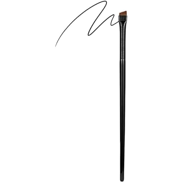 Delikatnie kątowy pędzel do eyelinera, kątowy pędzel do brwi, pędzel do makijażu brwi, do precyzyjnego eyelinera do powiek do brwi, ultracienki, idealny do podszewki/kształtowania oczu i brwi