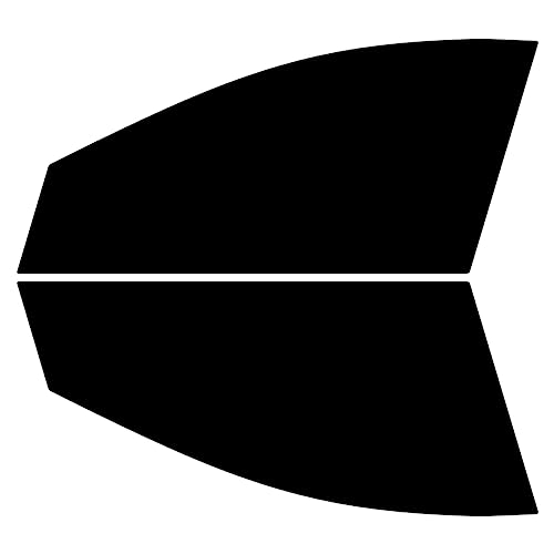 Lámina tintada a medida para Mercedes Clase C W205 de 4 puertas sedán 2014... - Ventanas laterales delanteras (05% negro profundo)