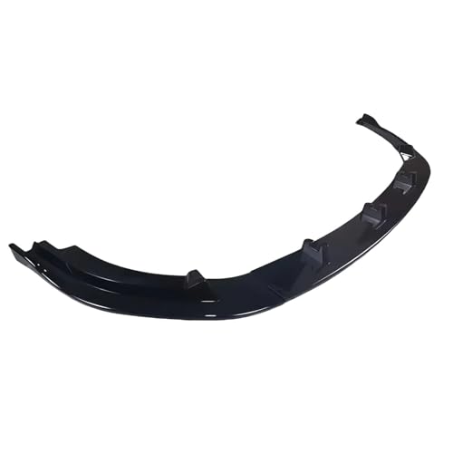 Gloss Black Maxton Style Car Front Bumper Lip Spoiler Splitter Compatible With VW Golf MK6 GTI GTD Compatible With TSI TDI MPI Standard 6R R20 2009-2013(GTI GTD)