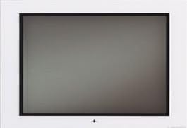 Aquavision Genesis 22" Frameless Bathroom TV - White Glass
