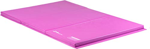 Z Athletic Gymnastics, Tumbling Folding Mats (Pink, 4ft x 6ft x 2in)