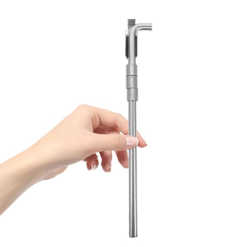 HONMEET Trava para porta exterior de chão aço inoxidável grosso e resistente portátil e fácil de limpar para jardim varanda e jardim