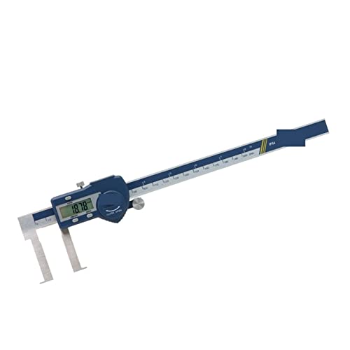 Calibrador electrónico de 25-200 mm con pantalla de gran claridad para ranuras