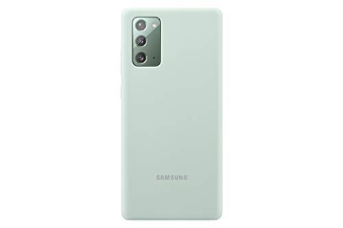 Samsung Electronics Samsung Galaxy Note 20Â  Case, Silicone Back Protective Cover - Mint (US Version ) (EF-PN980TMEGUS)
