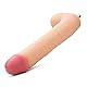 Sexmaschine Fickmaschine Dildo Luftschnittstelle-Lock Realistisch Dildo für fickle Maschine für Frauen,Hohe Qualität Dildo Zubehör für Frauen Zubehörteilen für Premium-Sexmaschine (29x4.6CM)
