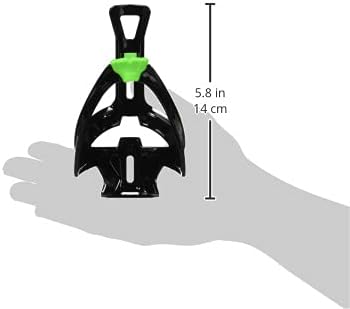 ELITE Cannibal XC bottle cage gloss black/green, Standard - Image 3
