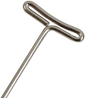 50 Pcs Straight T Pins for Blocking Knitting Sewing Modelling Wig Making and Crafts (2 Inch)