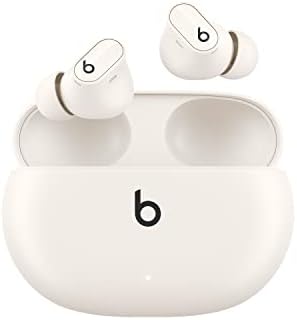 Beats Studio Buds + Wireless Bluetooth Noise Cancelling Earbuds, Up to 36H Battery Life, Charging Case, 5 Min Fast Charge for 1H Battery, Sweat Resistance, Apple & Android Compatible - Ivory
