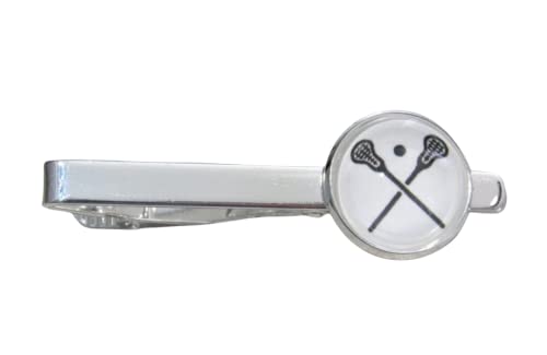 Lacrosse Tie Clip, Sports Tie Bar, Mens Fashion Jewelry, Wedding Tie Clip, Lacrosse Tie Bar, Lacrosse Jewelry