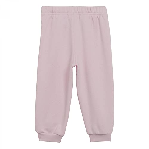 Conjunto Infantil Moletom Adidas Essentials Rosa + Cinza H65821 (9M)