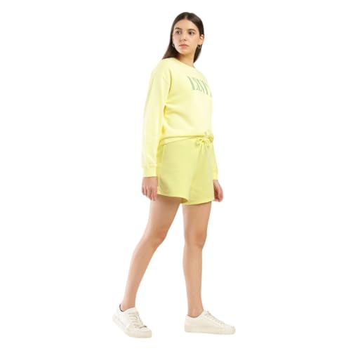 Image of Women's Mid Rise Blue Regular Fit Shorts