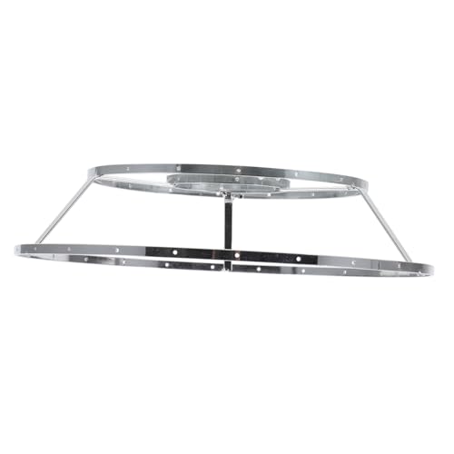 Cadre abat-jour en fer pour support de lampe de table et suspension DIY de luminaire