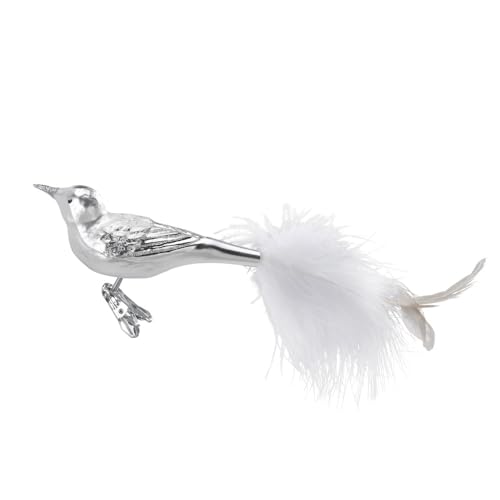 Inge-glas White Feathers, 11 cm