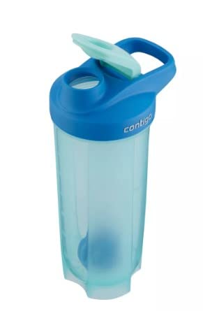 Contigofit Leak-Proof Shaker Bottle 28oz (4x9.5, Bubble Tea and Amp)