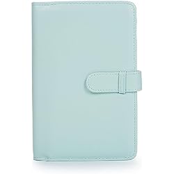 Phetium 108 Pockets Mini Photo Album for Fujifilm Instax Mini Film,Polaroid Snap,2x3" Photo,Kpop Photo Card,Wallet Album Book for Instax Mini 12/11/40/7+/EVO/99 Mint Green