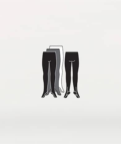 Body Wrappers Boys Convertible Foot Dance Tights Style B903