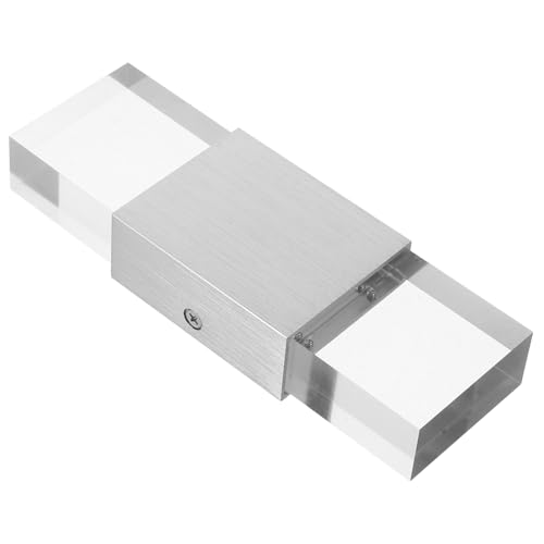 VILLCASE Applique Murale en Acrylique Lampe Murale en Torchis Lampe Murale À Double Tête De Cour