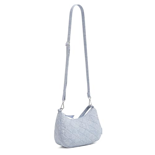 Image of Vera Bradley Women's Cotton Frannie Crescent Crossbody Purse