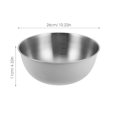 Tazón para mezclar de acero inoxidable 26 cm miniatura 7