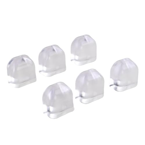 🚪【Materiali di Alta Qualità】I fermaporta trasparenti sono realizzati in silicone di alta qualità e inodore. La struttura della base è morbida e flessibile, garantendo un'ammortizzazione ottimale. Per massimizzare l'adesione dell'adesivo per pavimenti del fermaporta, pulire accuratamente la superficie e rimuovere la polvere prima dell'installazione.
