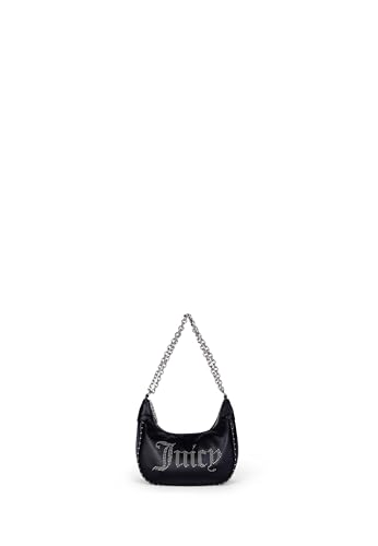 Juicy Couture - Hobo Tasche aus Polyurethan schwarz (25 x 8 x 15 cm)