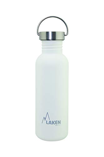 Laken Basic Steel - Stainless Steel Kids Water Bottle with Stainless Steel Cap