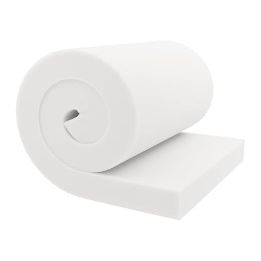 GoTo Foam 3" Height x 24" Width x 72" Length 44ILD (Firm) Upholstery Cushion Made in USA