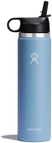 24 oz Wide Mouth Straw Lid Rain