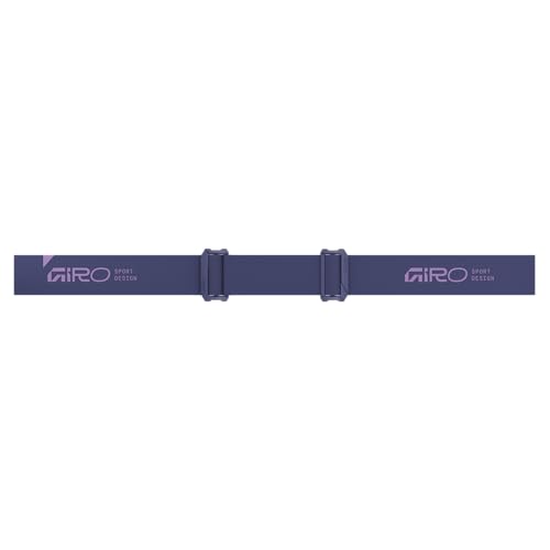 Image of Giro Stomp Kids Snow Goggle Mauve Purple Wordmark - Amber Gold