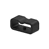 Strap Loop Fastener Rings intended for Garmin Vivosmart 3/Vivofit 4/Vivofit 3/Vivofit jr 3/Vivofit jr 2/Vivofit jr Bands Black Rubber Replacement Watch Bands Keeper Loop Security Holder Retainer Ring