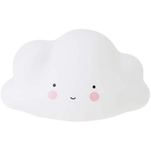 A Little Lovely Company Cloud - Lamp, White Cover