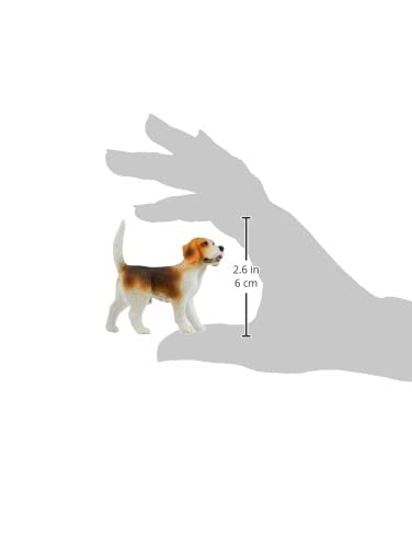 Bullyland 65424 - Spielfigur Beagle, ca. 6,2 cm große Tierfigur, detailgetreu, PVC-frei, ideal als Tortenfigur und… – Bild 8