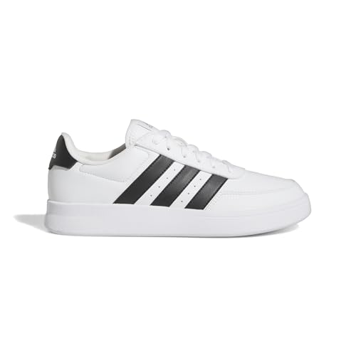 adidas Breaknet 2.0 Shoes, Zapatillas Mujer, Cloud White Core Black Silver Met, 36 EU