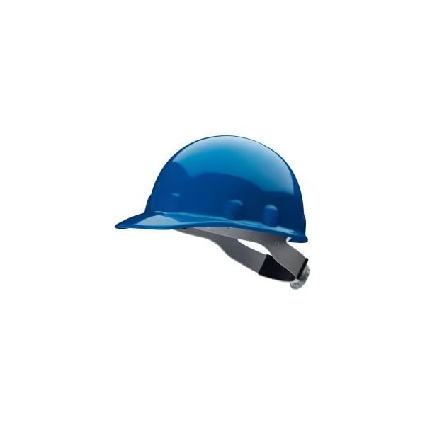 Fibre-Metal Cap Style Hard Hat, Ratchet Suspension, Royal Blue, HDPE, Mfr: E2RW71A000-A