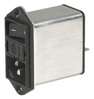 SCHURTER DD12.9111.111 POWER ENTRY MODULE, MALE, 10A