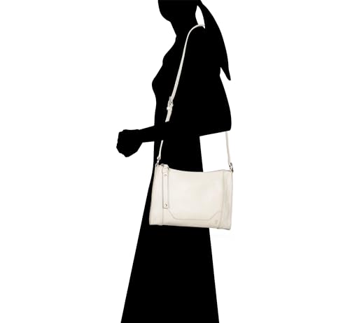 Image of Frye Women's Melissa Zip Crossbody Bag, Stylish Handbag with Adjustable Strap & Pockets