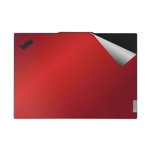 PDA工房 スキンシール ThinkPad E16 Gen 2 対応 【グロス・メタリックレッド】