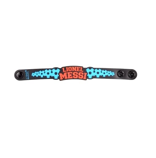 Lionel Messi Inspired, Trendy Black, Pack of 1 Silicone Wrist Accessories for Boys & Girls (FFB046) (B09RR1QPDJ) Amazon Price History, Amazon Price Tracker