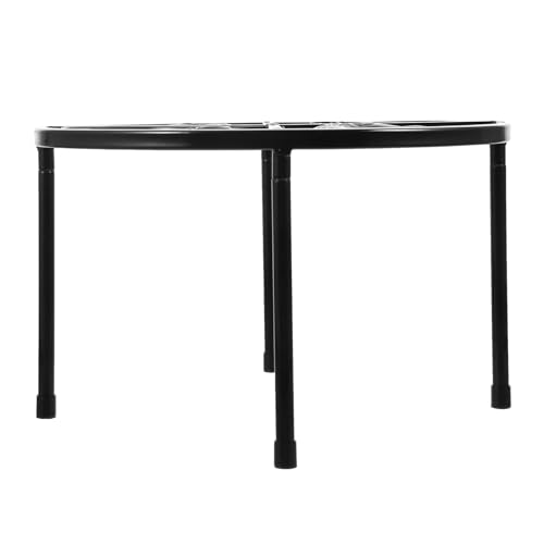 jojofuny Support Métallique pour Mangeoire à Poules, Support D'abreuvoir pour Poussins, Stable et Robuste, Usage Intérieur et Extérieur pour Poulailler, Accessoire pour Jardin et Ferme, 1