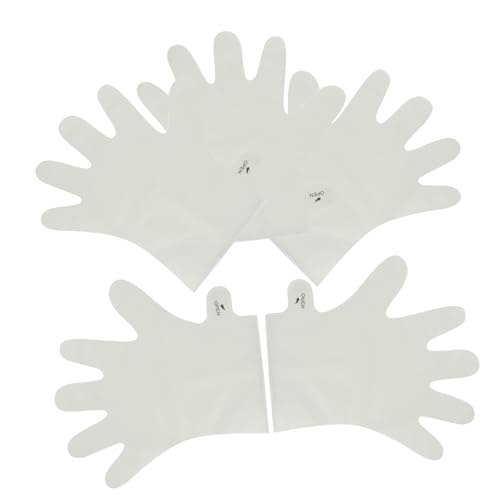 HONITANO 5piezas Máscara Para Decoración De Uñas Mascarillas Exfoliantes Para Manos Mascarillas Hidratantes Para Manos Guantes Nutritivos Para Eliminan La Piel Muerta Hidratante Para