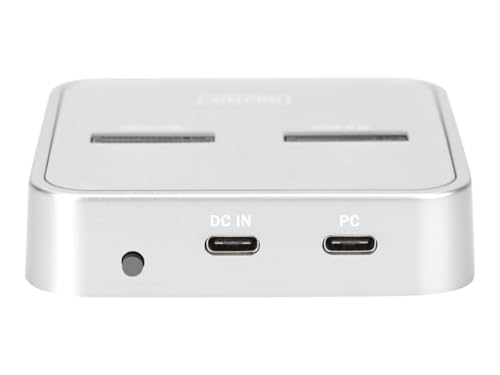 Digitus Station d'accueil avec baies .2 pour SSD NVMe + SATA et lecteur de carte SD Express USB C™ Neuf - vue 7
