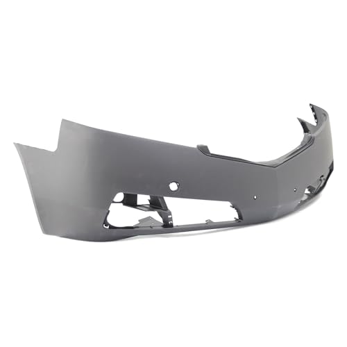 Image of Compatible with Acura TL 2009-2011 Front Bumper Cover | Primed, With Fog Light Holes, With Tow Hook Hole, Ready to Paint, OEM 04711TK4A90ZZ, AC1000163